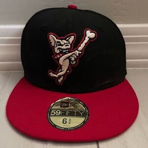 Men's El Paso Chihuahuas New Era Black Authentic Collection 59FIFTY Fitted Hat